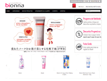 Tablet Screenshot of bionna.com